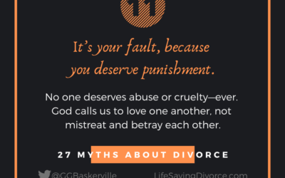 Myth 11: It’s Your Fault, Because You Deserve Punishment