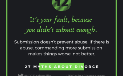 Myth 12: Your Marriage Would Be Great if You Just Submitted More