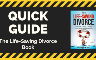 Table of Contents for The Life-Saving Divorce Book