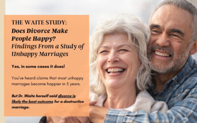 Does the Waite Study Really Say Your Marriage Will Become Happy If You Stay 5 Years? No!