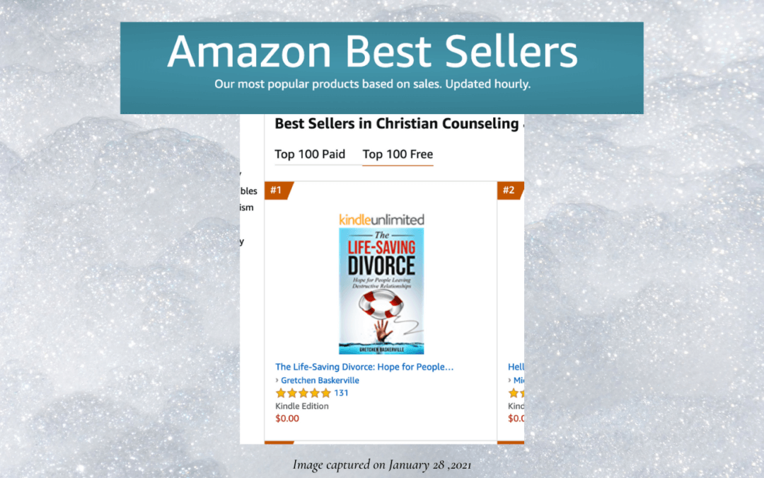 #1 Divorce Book in Amazon’s Christian Counseling & Recovery Category