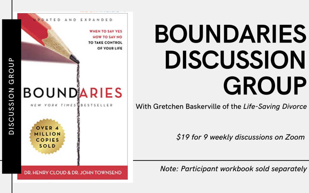 Boundaries Discussion Group – 2021 Calendar