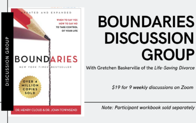 Boundaries Discussion Group – 2021 Calendar