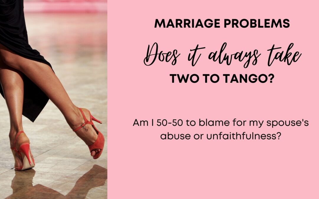 Marriage Myth: It Takes “Two to Tango” and “All Marriage Problems are 50/50”