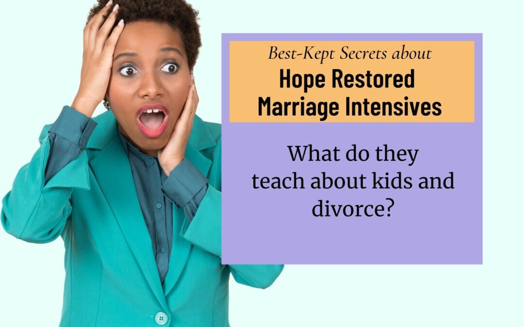 Hope Restored: What Do They Teach About Kids and Divorce