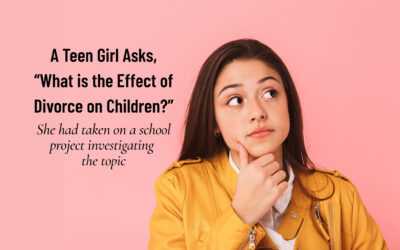 A Teenager asks, “What is the Effect of Divorce on Children?”