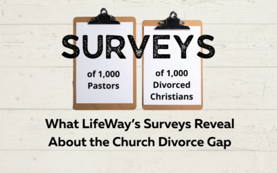 Pastors and Christian Divorcees: What LifeWay’s Surveys Reveal About the Church Divorce Gap