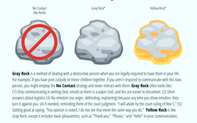 Gray Rock Method Explained for Christian Divorce and Co-Parenting