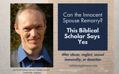 Can the Innocent Spouse Remarry? This Biblical Scholar Says Yes