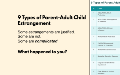 9 Types of Parent-Adult Child Estrangement