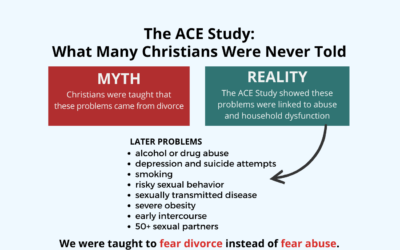 What Many Christians Were Never Told: The ACE Study, Abuse, and Divorce