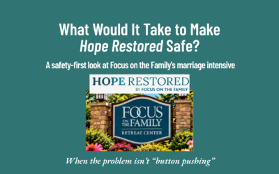 What Would It Take to Make Hope Restored Safe?
